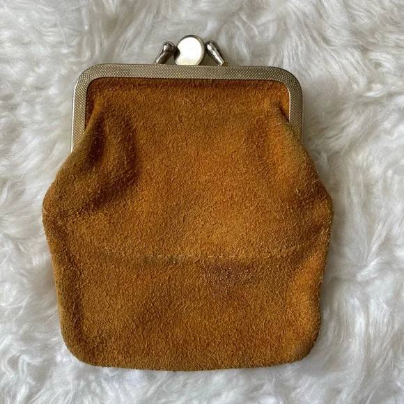 NATIVE LEATHER SUEDE COIN PURSE - Picture 4 of 4